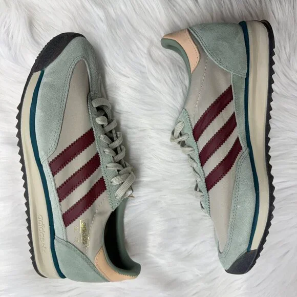 Adidas SL 72 RS Putty Grey Shadow Red Mens IG4644 NEW Sz 9
